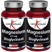 Lucovitaal 2x Magnesium 375mg Bisglycinaat 90 tabletten