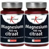 Lucovitaal 2x Magnesium Citraat 400mg 30 Tabletten