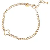 Go Dutch Label Day&Eve Armband Chunky Clover | Goud