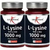 Lucovitaal 2x L-Lysine 1000 mg One a Day 30 tabletten