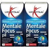 Lucovitaal 2x Mentale Focus Pil 20 tabletten