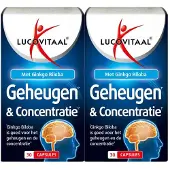 Lucovitaal 2x Geheugen & Concentratie 30 capsules