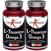 Lucovitaal 2x L-theanine Omega 3 90 capsules