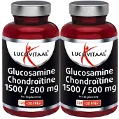 Lucovitaal 2x Glucosamine Chondroïtine 1500/500 mg 150 tabletten