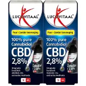 Lucovitaal 2x Cannabidol CBD 2,8% 10 ml