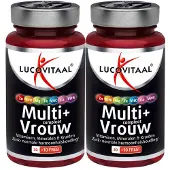 Lucovitaal 2x Multi + Compleet Vrouw 40 Tabletten