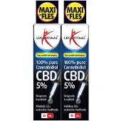 Lucovitaal 2x CBD Cannabidiol Olie 5% 30 ml