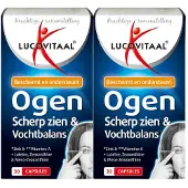 Lucovitaal 2x Ogen Scherp Zien en Vochtbalans 30 capsules