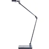 Beliani LACERTA - Bureaulamp - Zwart - Aluminium