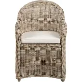 Beliani SUSUA II - Tuinstoel - Naturel - Rotan