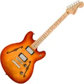 Fender Affinity Series Starcaster Deluxe MN Sienna Sunburst Semi-akoestische gitaar
