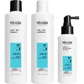 Nioxin SYSTEM-3 Gekleurd,-subtiel-dunner-wordend-haarGekleurd haar Licht dunner wordend3-staps systeemset Scalp + Hair Shampoo 150 ml + Scalp + Hair Conditioner 150 ml + Scalp Care + Hair Thickening