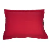 Lex & Max Lex &amp; Max hondenkussen Rectangle Raw Uni Red 100 cm