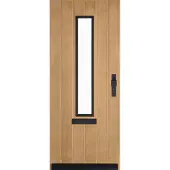 Skantrae Voordeuren SKN 665 Iso satinato glas | massief hardhout | Deurengigant.nl