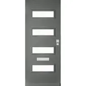 Skantrae Voordeuren SKN 658 Iso satinato glas | massief hardhout | Deurengigant.nl
