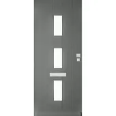 Skantrae Voordeuren SKN 650 Iso satinato glas | massief hardhout | Deurengigant.nl
