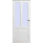 Skantrae Binnendeuren SKS 240 Blank facet glas | Moderne binnendeur | Deurengigant.nl