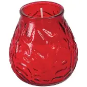 Bolsius Professional Lowboy Kaars, Rood, ( Set van 12 )