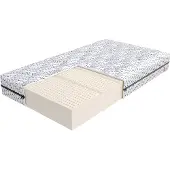 FDM VALORE Matras 90x200 cm - Hoogte 19 cm H2 - Koudschuim Latex Matrassen - Dubbelzijdig - 7 zones - Antiallergisch