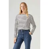 Levi's T-Shirt Lange Mouw BAY SAILOR LS TEE dames EU XS