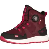 TROLLKIDS - Kid's Bergen Winter Mid Cut - Winterschoenen 39, rood