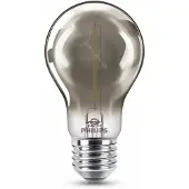 Philips 6x LED lamp E27 | Filament | Smoky | 1800K | 2.3W (11W)