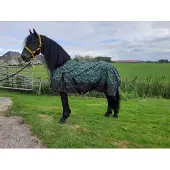 GPD Regendeken luxe 0gram met fleece voering Green/swirl-205