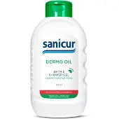 Sanicur 6x Bath & Showergel Dermo-Oil 300 ml