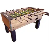 Toptable Competition Wood - Voetbaltafel met 16mm Stangen