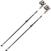 LEKI - Smart Supreme - Nordicwalkingstokken 100-130 cm, blauw/wit