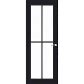 Svedex Binnendeuren Front FR510 Zwart Satijnglas | Afgelakt met Superlak | Deurengigant.nl