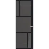 Svedex Binnendeuren Front FR509 Zwart Rookglas | Afgelakt met Superlak | Deurengigant.nl