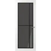 Svedex Binnendeuren Front FR503 Wit Zwart Rookglas | Afgelakt met Superlak | Deurengigant.nl