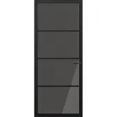 Svedex Binnendeuren NDB900 Zwart Rookglas | Afgelakt met Superlak | Deurengigant.nl