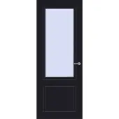 Svedex Binnendeuren Cameo CE114 zwart Blank facetglas | Afgelakt met Superlak | Deurengigant.nl