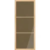 Svedex Binnendeuren NDB901 Licht Eiken Brons glas | Afgelakt met Superlak | Deurengigant.nl