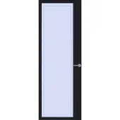 Svedex Binnendeuren Cameo CE102 zwart Blank facetglas | Afgelakt met Superlak | Deurengigant.nl