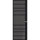 Svedex Binnendeuren Front FR518 Zwart Rookglas | Afgelakt met Superlak | Deurengigant.nl