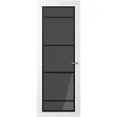 Svedex Binnendeuren Front FR517 Wit Zwart Rookglas | Afgelakt met Superlak | Deurengigant.nl