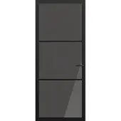 Svedex Binnendeuren NDB901 Zwart Rookglas | Afgelakt met Superlak | Deurengigant.nl