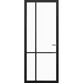 Svedex Binnendeuren NDB903 Zwart Satijn glas | Afgelakt met Superlak | Deurengigant.nl