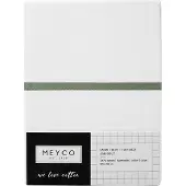 Meyco Baby Bies ledikant laken - forest green - 100x150cm - 0.3 TOG