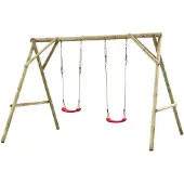 Intergard Houten schommel houten speeltoestellen Maxine 300x220x210cm