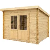Intergard Houten tuinhuisje blokhut Heywood 300x200cm