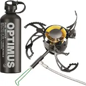 Optimus - OPT8019229-JU - Kookplaat op gas - Polaris Optifuel - zwart