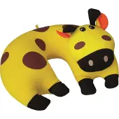 Travelsafe Nekkussen voor Kinderen - Giraf - Geel - 28 cm