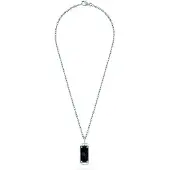 Philipp Plein Ketting zwart / zilver