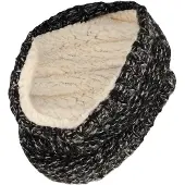 Sarlini - Ski Colsjaal Dames - One Size - Zwart