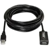 Aisens Usb-a Mannelijk 2.0 Naar Usb-a Vrouwelijk 2.0 Verlengkabel 15 M