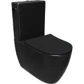 Luca Varess Vinto staand toilet mat zwart randloos
